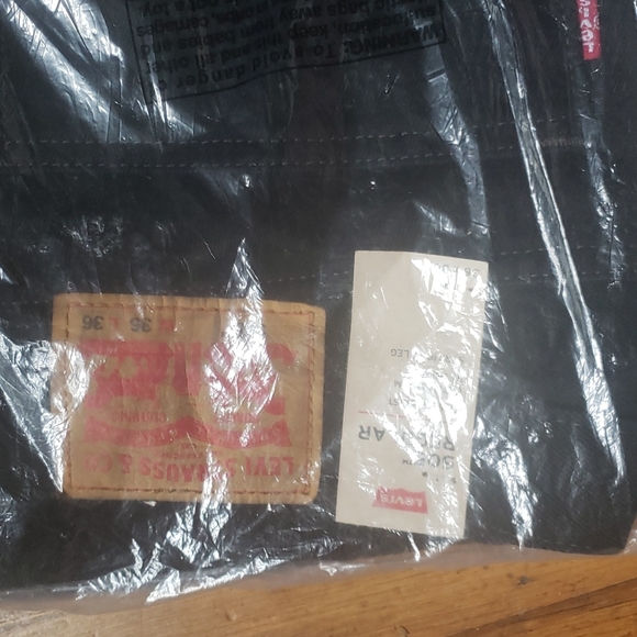 Levi jeans 505 regular black 36/36 - Picture 1 of 6